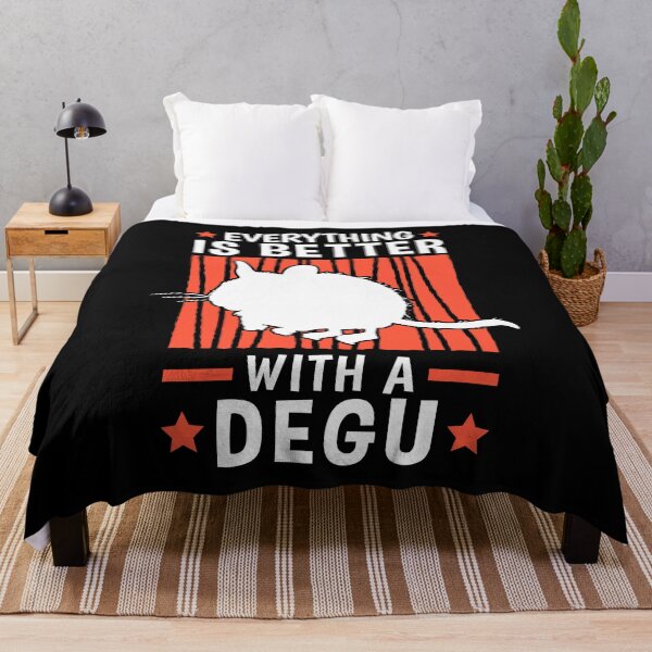 Item preview, Everything is better with Degus Common Degu designed and sold by madgrfx.