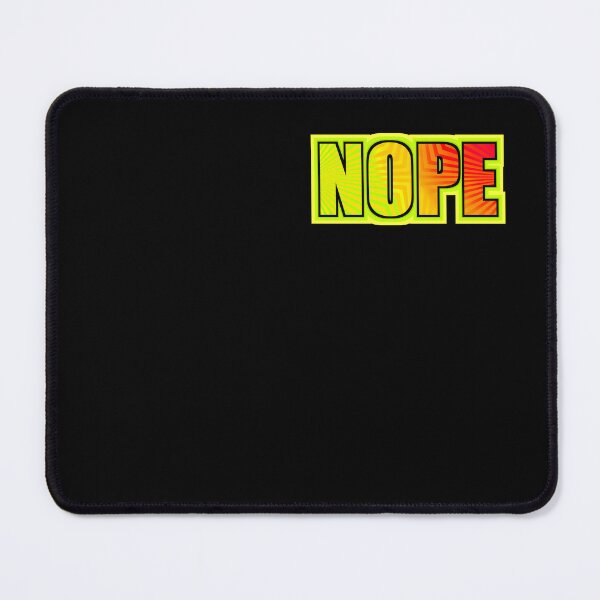 Item preview, NOPE that's it. nope but sarcastically chipper XD rainbow colorful designed and sold by IMNIUM.