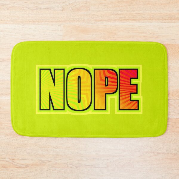 Item preview, NOPE that's it. nope but sarcastically chipper XD rainbow colorful designed and sold by IMNIUM.