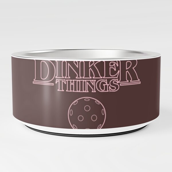 Dinker things-Pink-ii Pet Bowl