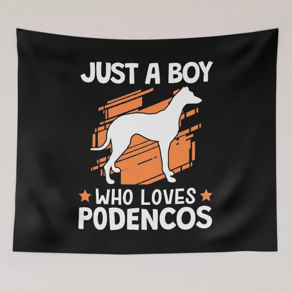 Item preview, Boy of Podenco loves Spain hunting dog designed and sold by madgrfx.