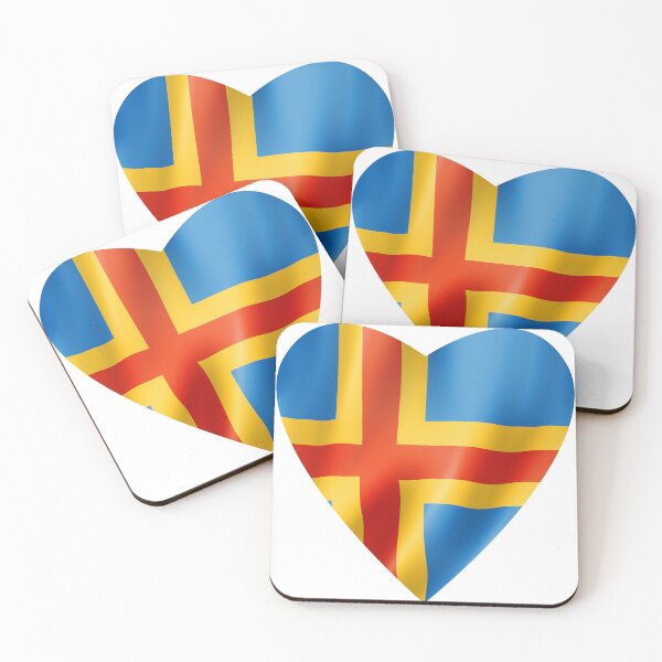 Item preview, Heart Aland Islands,  designed and sold by LuFilu.