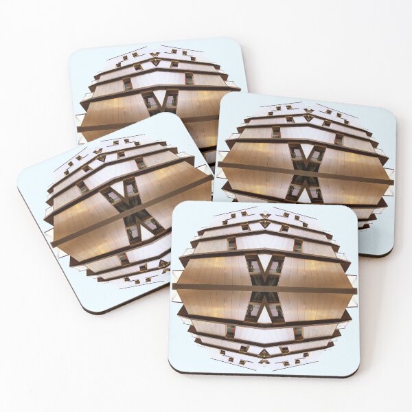 Item preview, Futuristic industrial sphere photomontage designed and sold by Carré Comme Orange.