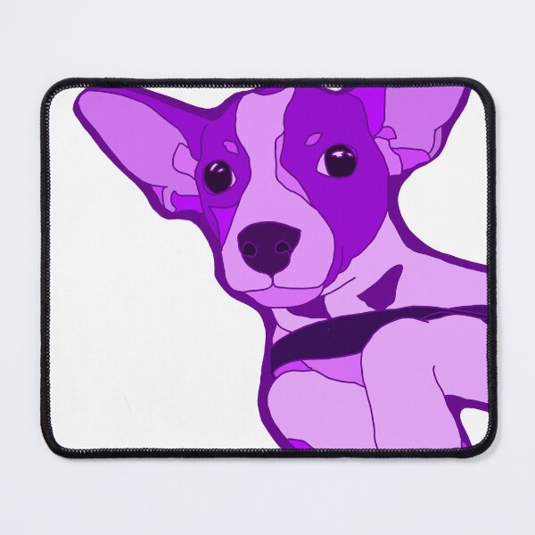 Item preview, Purple cute dog designed and sold by corvideity.