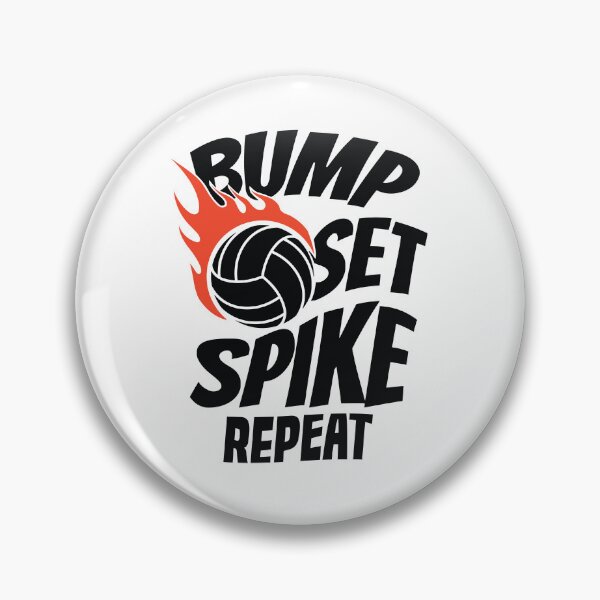 Item preview, Bump Set Spike Repeat volleyball designed and sold by AdelDa19.