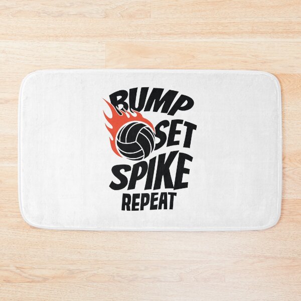 Item preview, Bump Set Spike Repeat volleyball designed and sold by AdelDa19.