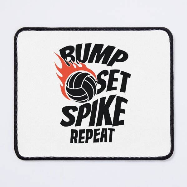 Item preview, Bump Set Spike Repeat volleyball designed and sold by AdelDa19.