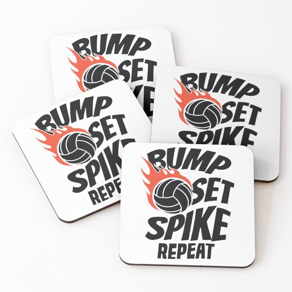 Item preview, Bump Set Spike Repeat volleyball designed and sold by AdelDa19.