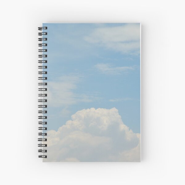 Powder Blue Spiral Notebook