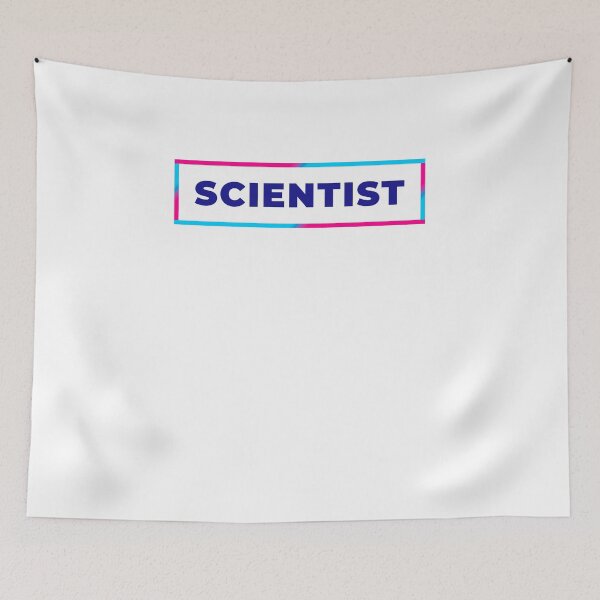 Item preview, Scientist retro colorful frame designed and sold by SVPOD.