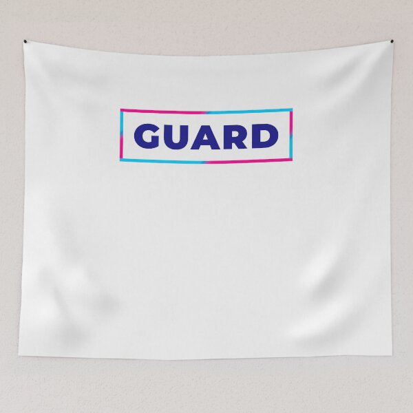 Item preview, Guard retro colorful frame designed and sold by SVPOD.