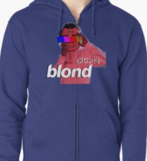 Frank Ocean Blond Helmet Logo Zipped Hoodie