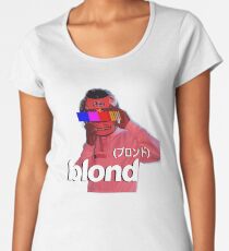 Frank Ocean Blond Helmet Logo Women's Premium T-Shirt