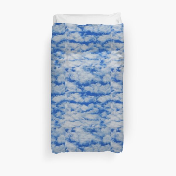 Altocumulus Clouds Duvet Cover