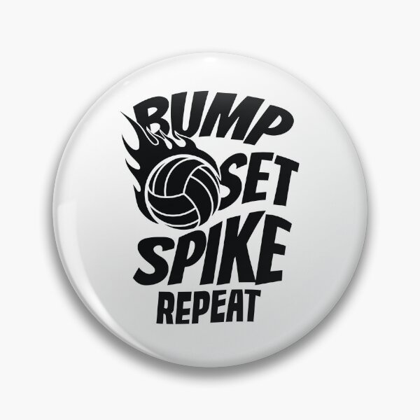 Item preview, Bump Set Spike Repeat volleyball designed and sold by AdelDa19.