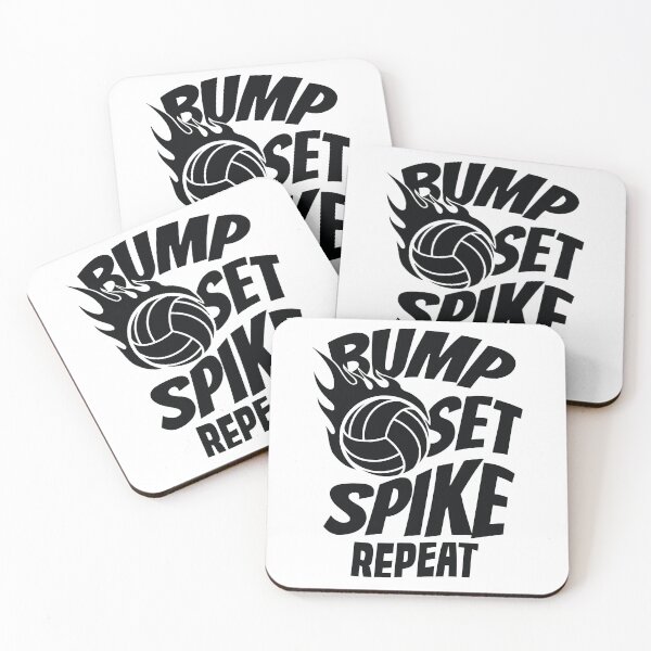 Item preview, Bump Set Spike Repeat volleyball designed and sold by AdelDa19.
