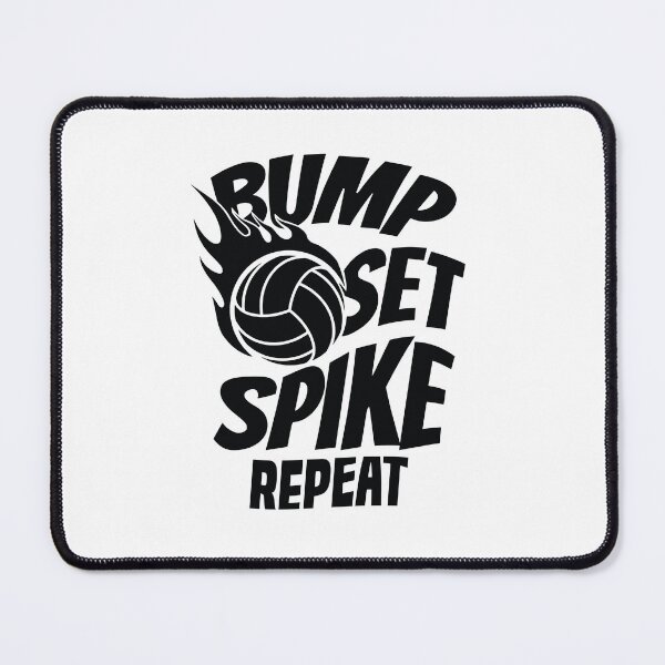 Item preview, Bump Set Spike Repeat volleyball designed and sold by AdelDa19.