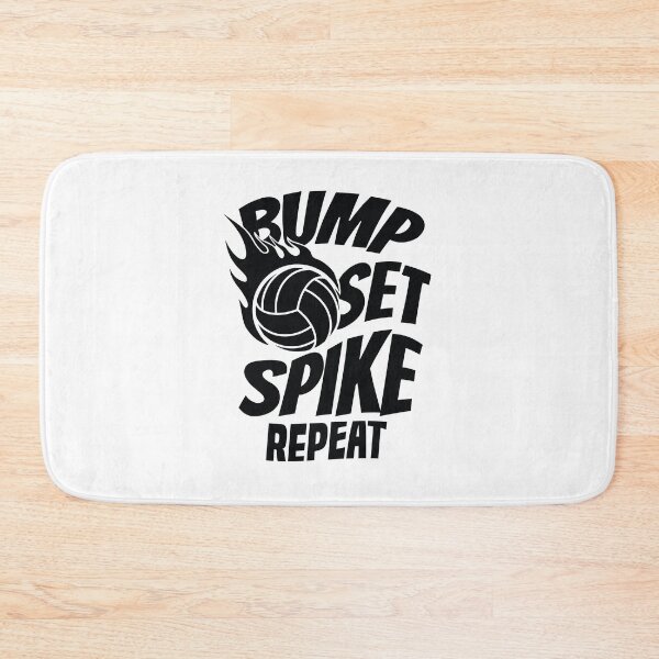 Item preview, Bump Set Spike Repeat volleyball designed and sold by AdelDa19.