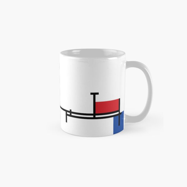 Aperçu de l'œuvre Mondrian Minimaliste De Stijl Art Moderne III © fatfatin créée et vendue par fatfatin.