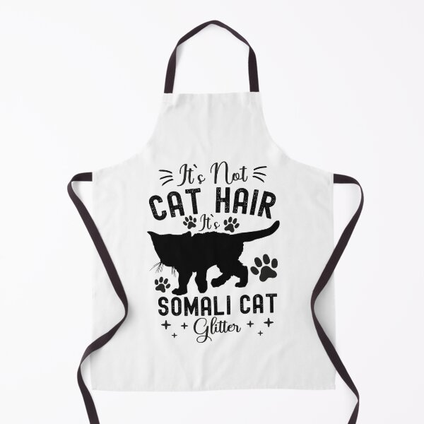 Item preview, It's Not Cat Hair It's Somali Cat Glitter, Funny Somali Cat Owner Quotes, Fox Cat, Long-haired Abyssinian, Owner Gifts designed and sold by PRINTED ..