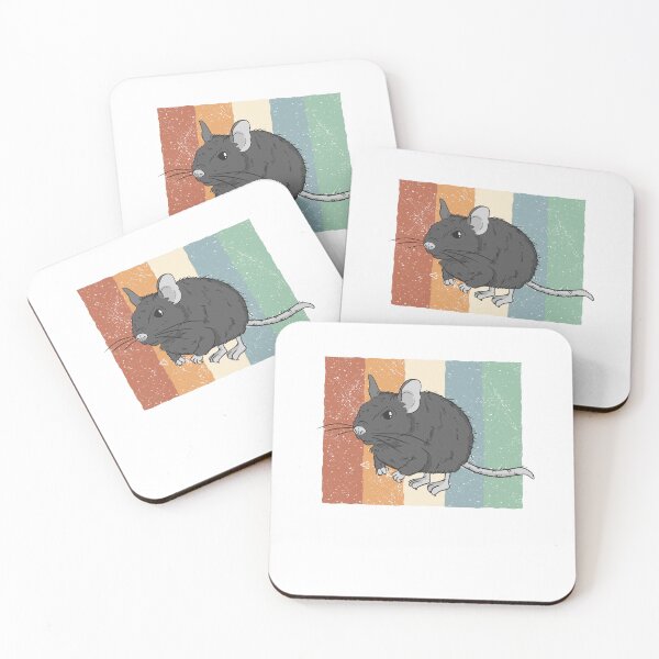 Item preview, Vintage Degu Rodent Common Degu designed and sold by madgrfx.