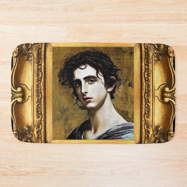 Item preview, Portrait of Timothée Oil Painting In Frame designed and sold by SubtleSplit.
