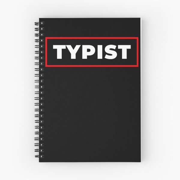 Item preview, Typist red frame designed and sold by SVPOD.