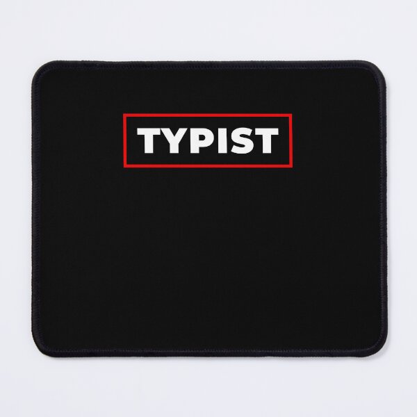 Item preview, Typist red frame designed and sold by SVPOD.