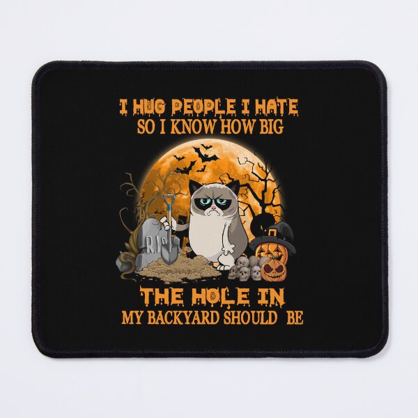 Item preview, I Hug People I Hate So I Know How Big The Hole Hallowen designed and sold by ruthbievern.