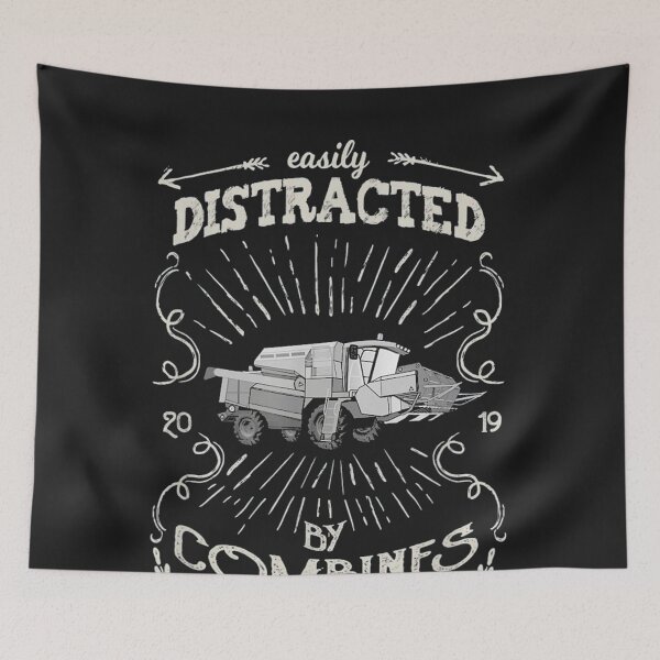 Item preview, Distracted By Combine harvester designed and sold by maydebanxin.