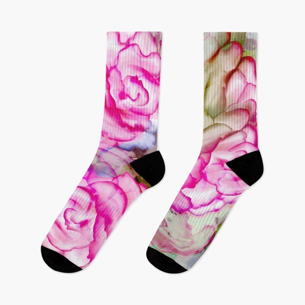 Item preview, Begonia Watercolor Scarf designed and sold by WildwaterDesign.