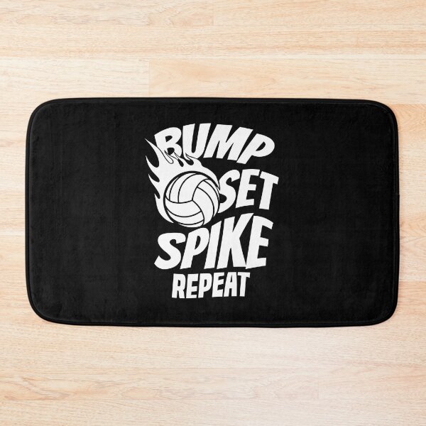 Item preview, Bump Set Spike Repeat volleyball designed and sold by AdelDa19.