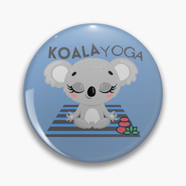 Item preview, Baby Koala Easy Yoga Bliss Design for wild animal lovers, koala, and yoga lovers you know. designed and sold by tranquilbeach.