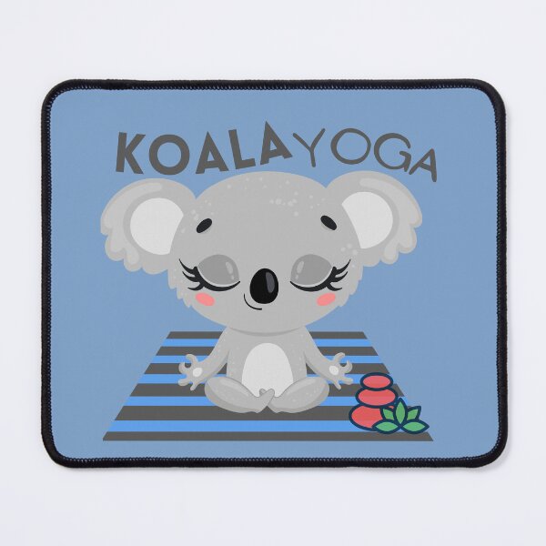 Item preview, Baby Koala Easy Yoga Bliss Design for wild animal lovers, koala, and yoga lovers you know. designed and sold by tranquilbeach.