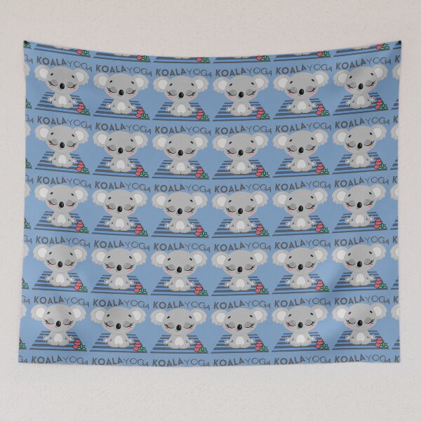 Item preview, Baby Koala Easy Yoga Bliss Design for wild animal lovers, koala, and yoga lovers you know. designed and sold by tranquilbeach.