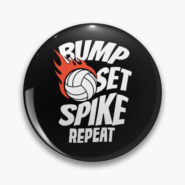Item preview, Bump Set Spike Repeat volleyball designed and sold by AdelDa19.