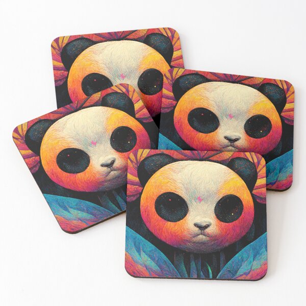 Item preview, Colorful Panda  designed and sold by insta-artworks.