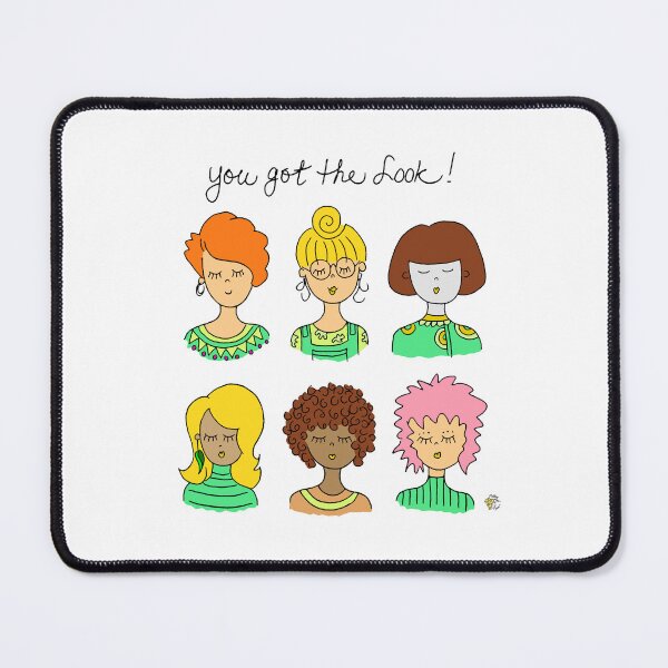 Item preview, Cute faces women fashion girl design 02 designed and sold by mellowdays.