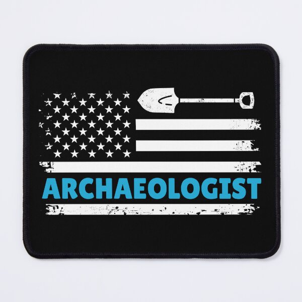 Item preview, Archaeologist Distressed Vintage USA Flag: Shovel Archaeology Gift, Funny Archaeologist designed and sold by Adexyl.