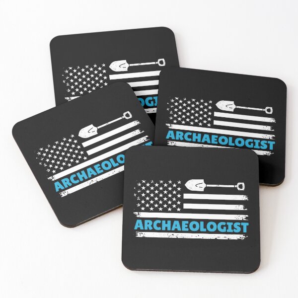 Item preview, Archaeologist Distressed Vintage USA Flag: Shovel Archaeology Gift, Funny Archaeologist designed and sold by Adexyl.