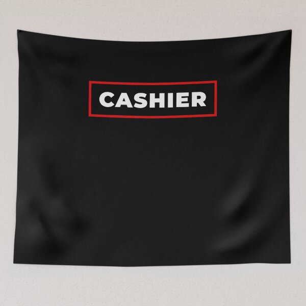 Item preview, Cashier red frame designed and sold by SVPOD.