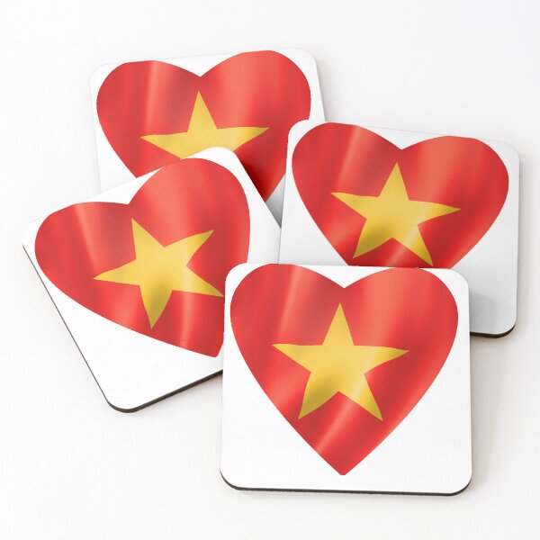 Item preview, Heart Vietnam,  designed and sold by LuFilu.
