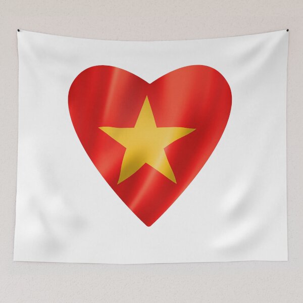 Item preview, Heart Vietnam,  designed and sold by LuFilu.