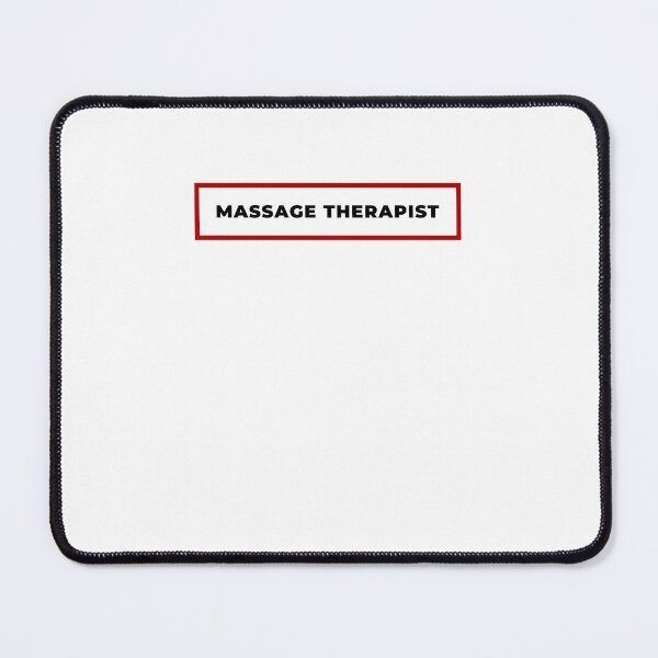 Item preview, Massage Therapist with red frame designed and sold by SVPOD.