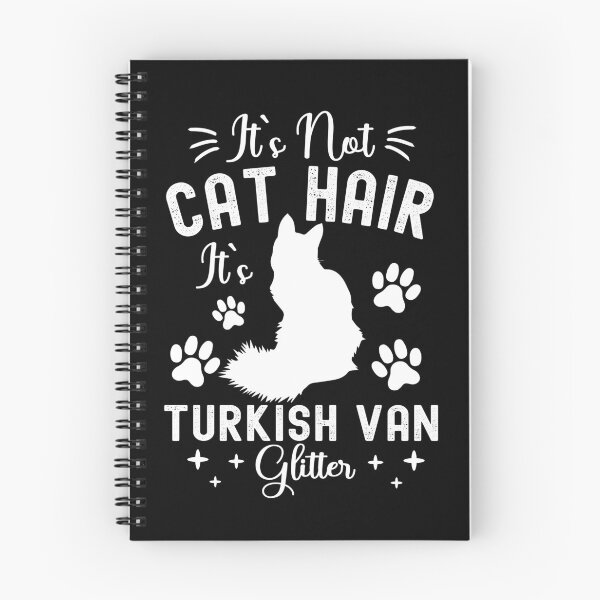 Item preview, It's Not Cat Hair It's Turkish Van Glitter, Funny Turkish Van Cat Owner Quotes, Turkish Cat, Obsolete, Owner Gifts designed and sold by PRINTED ..