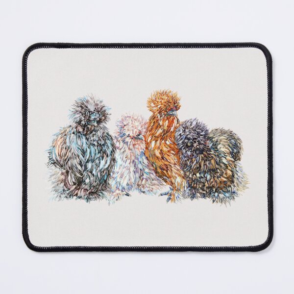 Item preview, Silkie Chicken Flock designed and sold by becca-boyce.