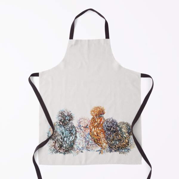 Item preview, Silkie Chicken Flock designed and sold by becca-boyce.