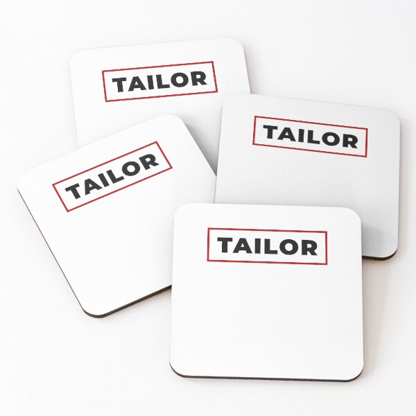 Item preview, Tailor with red frame designed and sold by SVPOD.
