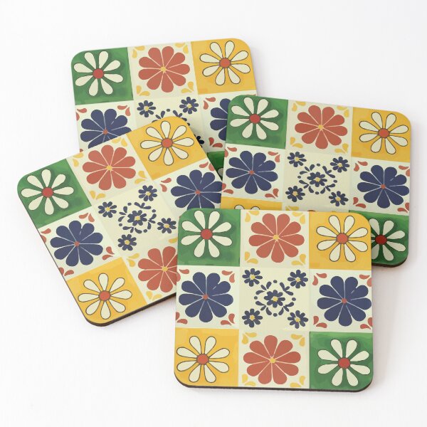 Item preview, Mix print clay tiles mexican talavera modern decorative design  designed and sold by T-Mex.