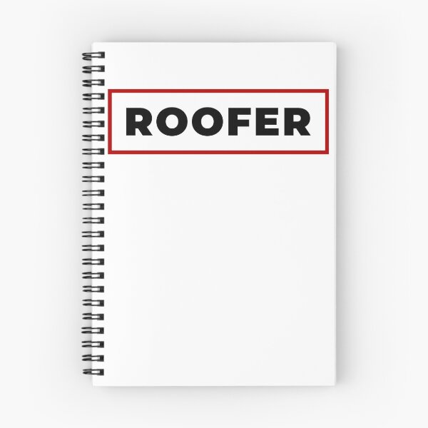 Item preview, Roofer with red frame designed and sold by SVPOD.